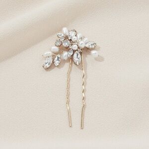 Olive & Piper Zoe Hair Pin - Gold - Bridal, Bridesmaid, Mother of the Bride